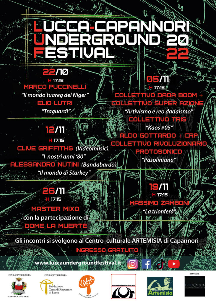 Lucca Capannori Underground Festival 2022